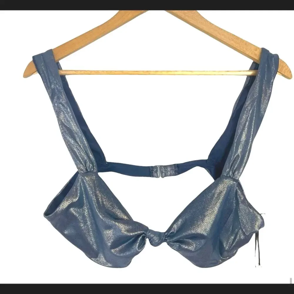 Lovers + Friends Bikini Swimsuit Silver Dusk Sorcha Women's XL NWT - Picture 8 of 15